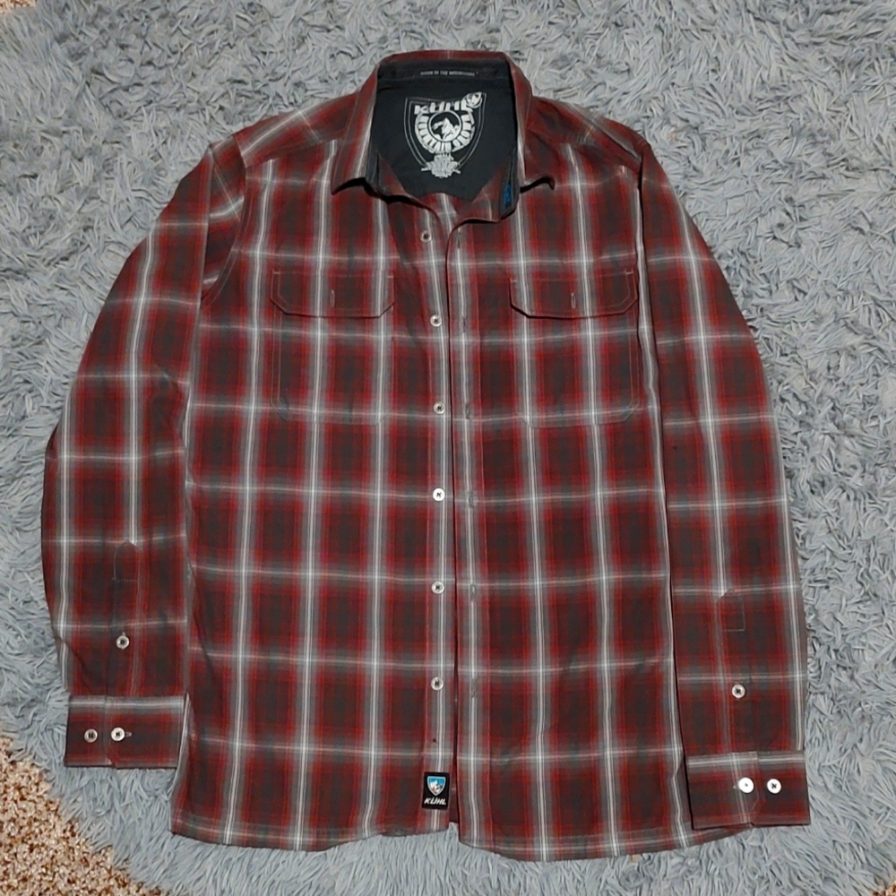 Kuhl, small, red/ grey/ white